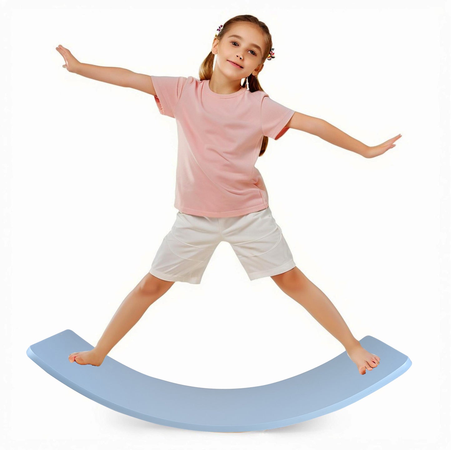 Ultimate Balance Board Kids - Natural Wood Wobble Board for Kids Montessori Waldorf Toy, Ideal Gift for Ages 3-8 Perfect for Balance Boards for Adults Physical Therapy & Indo Board Exercises