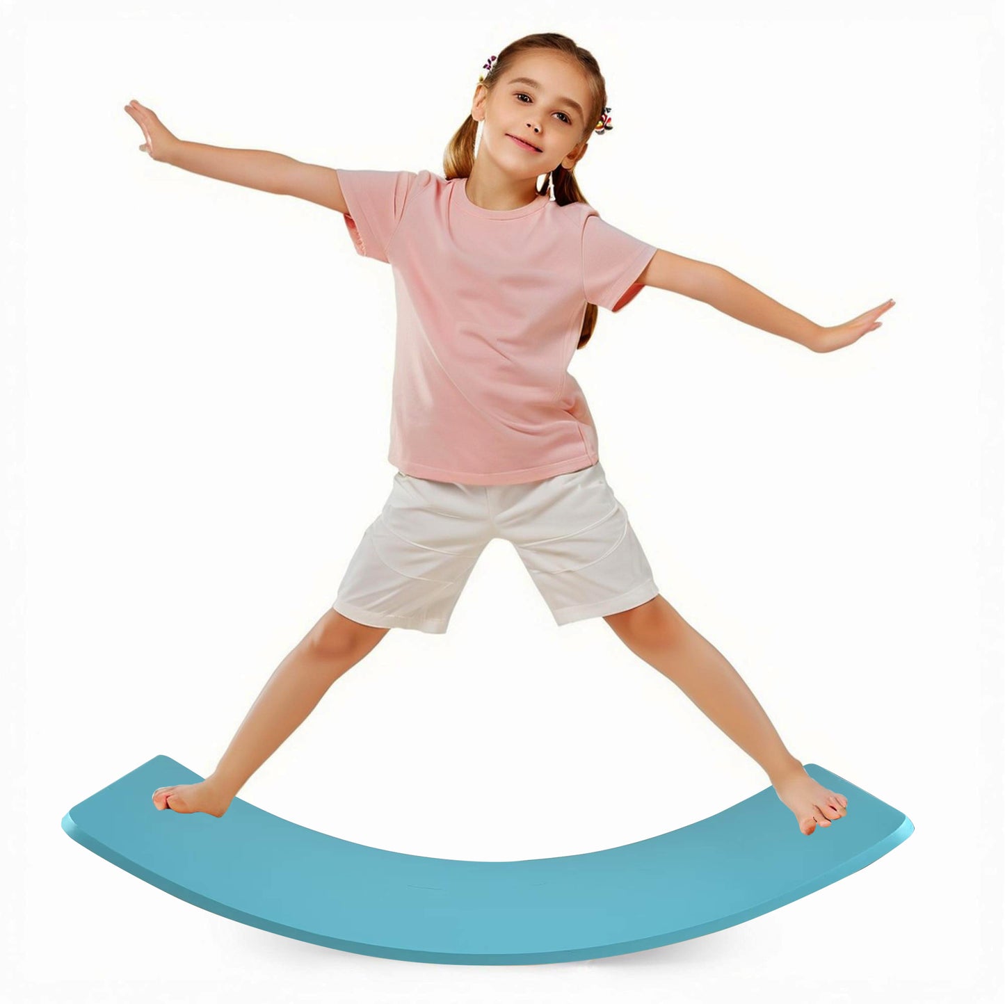 Ultimate Balance Board Kids - Natural Wood Wobble Board for Kids Montessori Waldorf Toy, Ideal Gift for Ages 3-8 Perfect for Balance Boards for Adults Physical Therapy & Indo Board Exercises