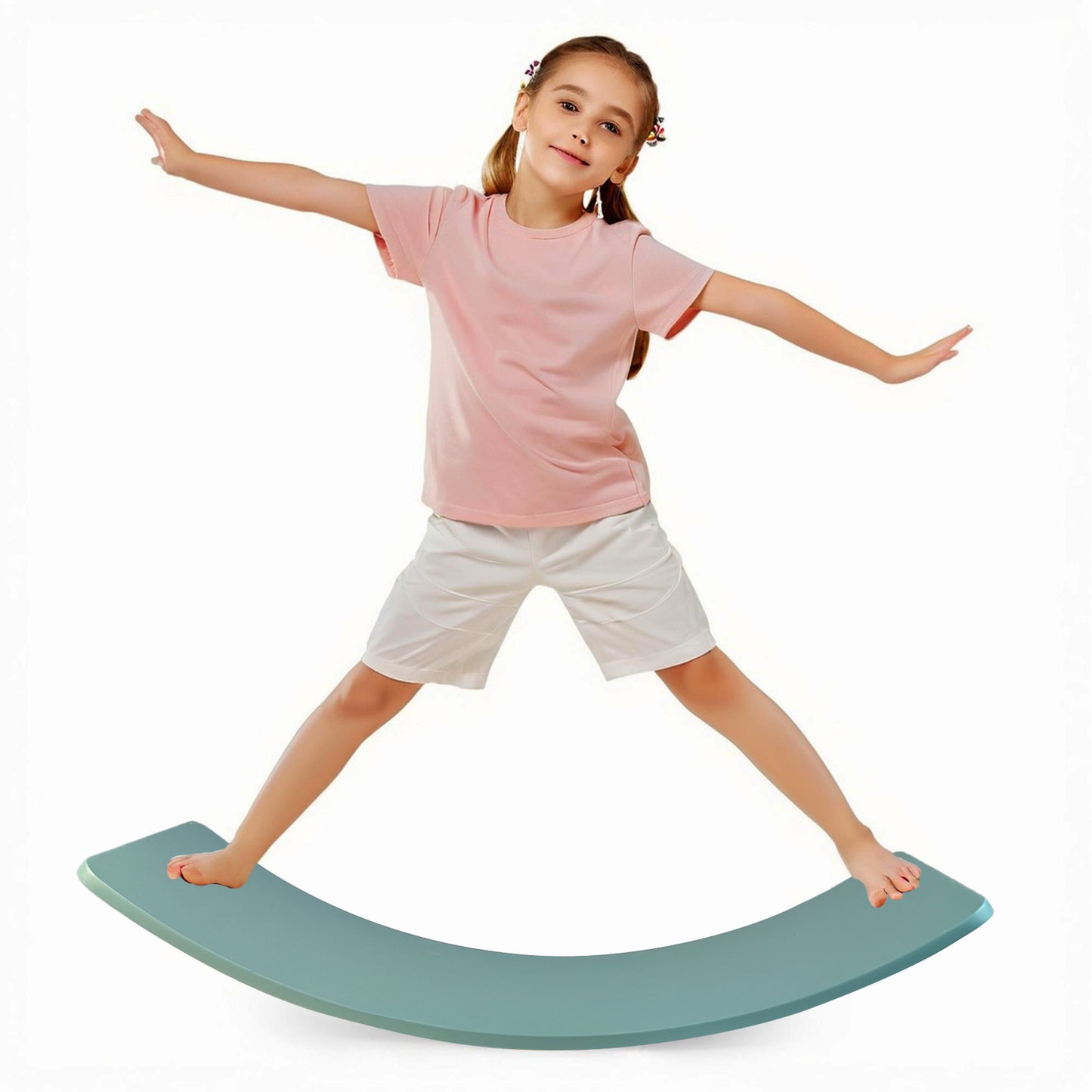 Ultimate Balance Board Kids - Natural Wood Wobble Board for Kids Montessori Waldorf Toy, Ideal Gift for Ages 3-8 Perfect for Balance Boards for Adults Physical Therapy & Indo Board Exercises